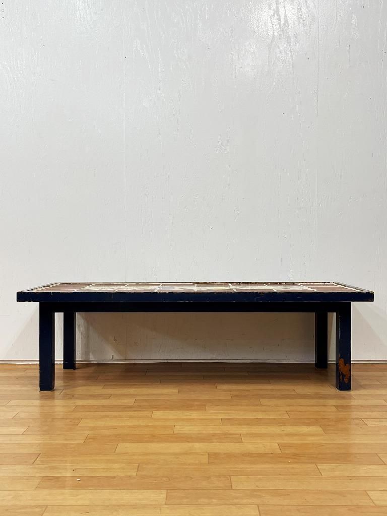 ヴィンテージ タイルトップ ローテーブル ※近畿圏内のみの販売