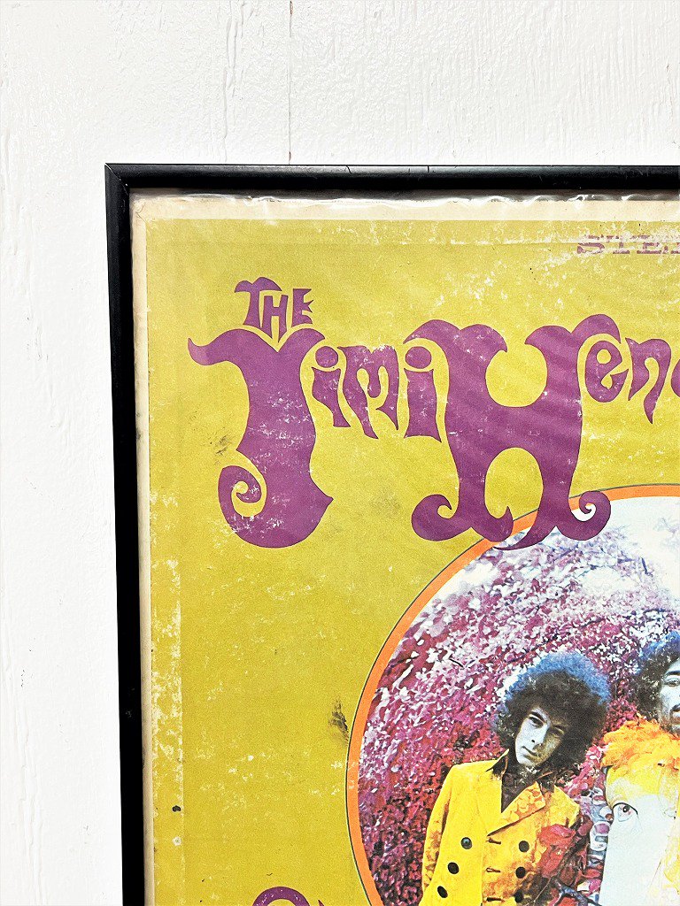 ヴィンテージ Jimi Hendrix EXPERIENCE レコードジャケット ウォール ...