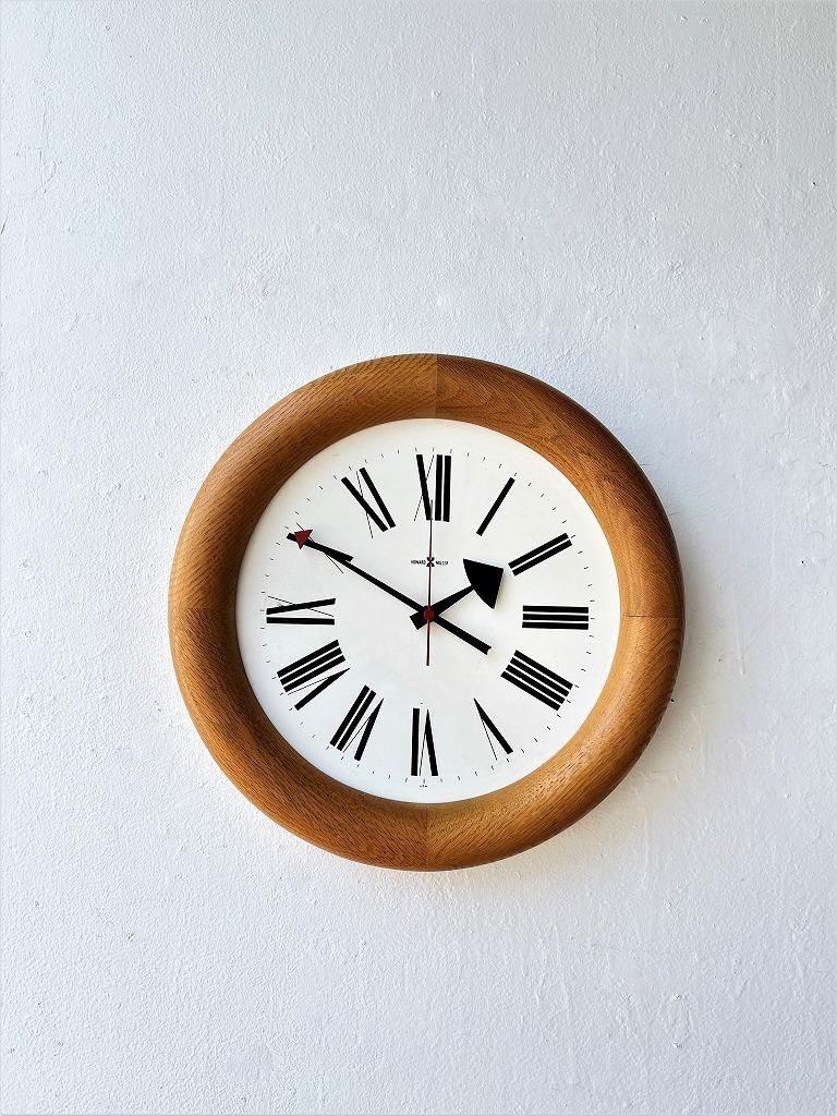 HOWARD MILLER TABLE CLOCK ヴィンテージ 希少 レア - 家具