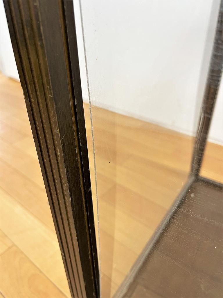 ヴィンテージ ウッド アクリル ショーケース - アンティーク