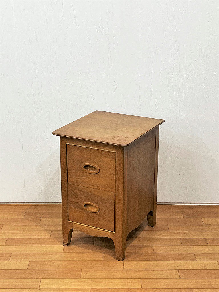 1950's Hallmark Quality Furniture ヴィンテージ ウッド ナイトテーブル