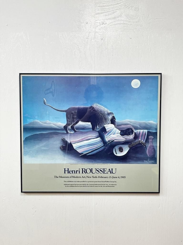 1980's ヴィンテージ HENRI ROUSSEAU 