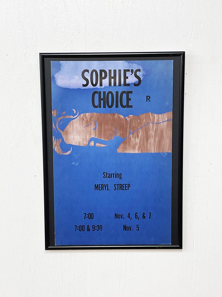 1980’s Sophie's Choice 額入りポスター