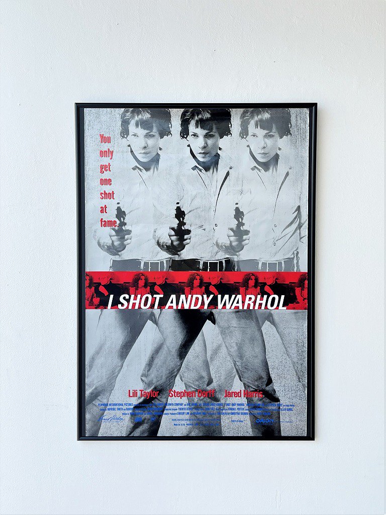 1990's I Shot Andy Warhol ヴィンテージ 額入り ムービーポスター
