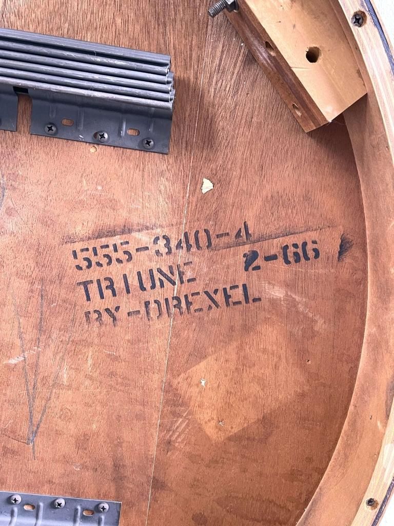 DREXEL社製 ヴィンテージ ウッド ダイニングテーブル - アンティーク