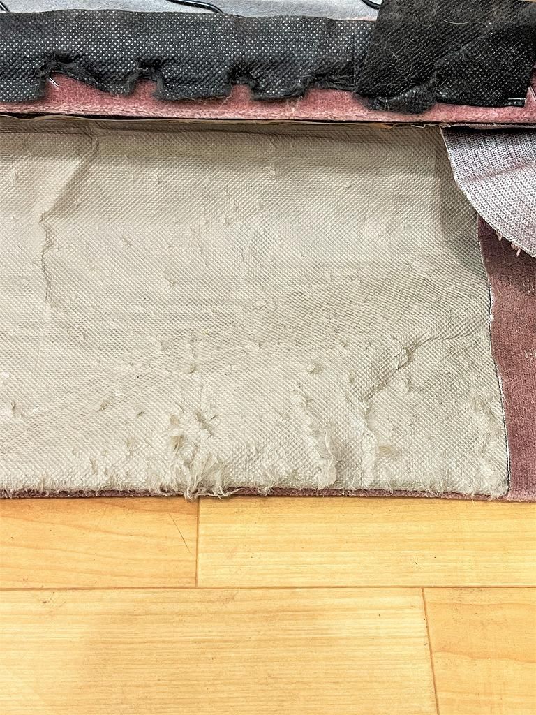 ヴィンテージ ファブリック オットマン - アンティーク、ビンテージの