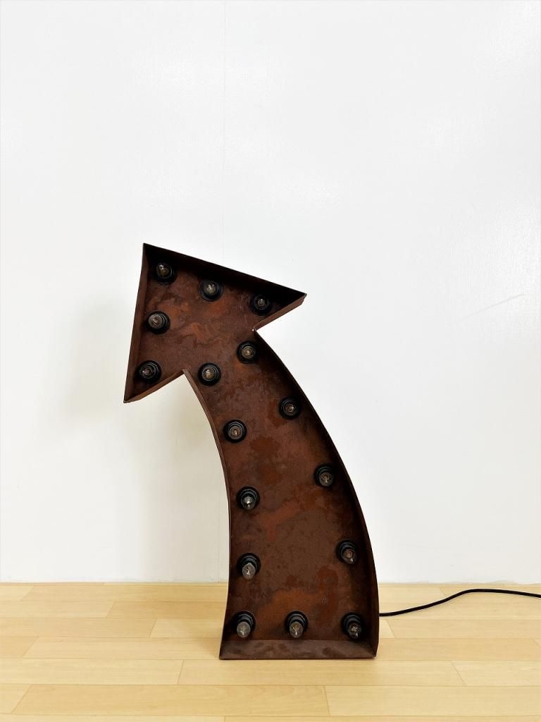 ヴィンテージ アローライトサイン - アンティーク、ビンテージの