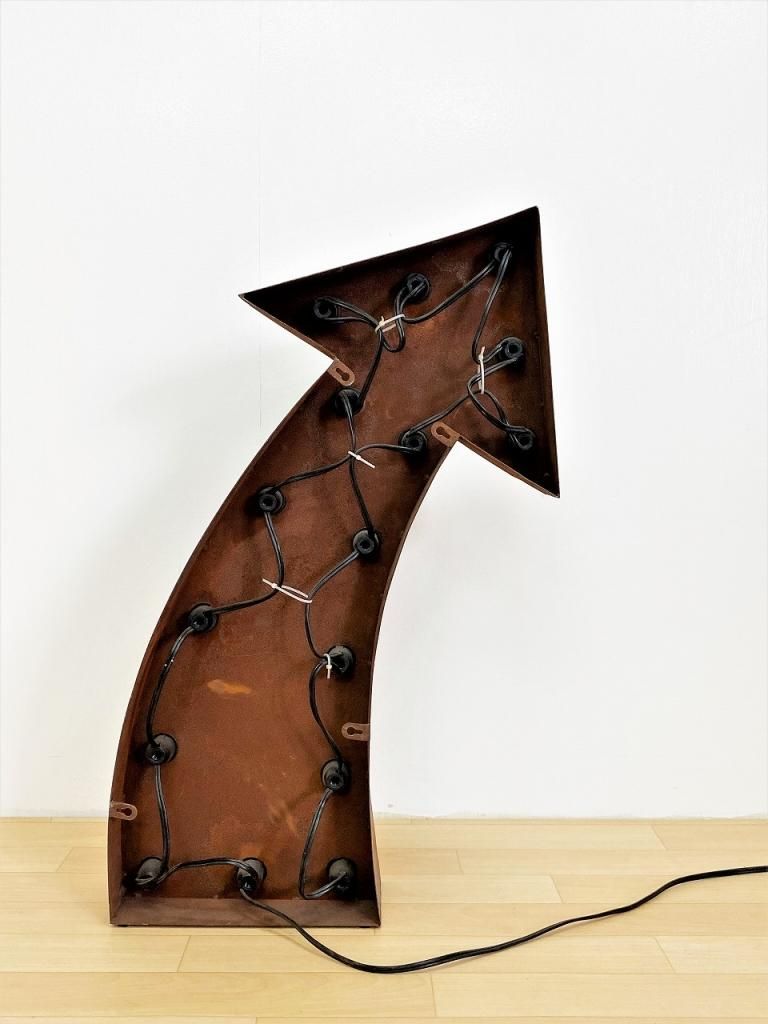 ヴィンテージ アローライトサイン - アンティーク、ビンテージの