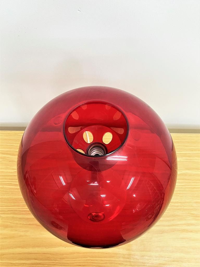 1960-70's ヴィンテージ カラーガラス マッシュルームランプ