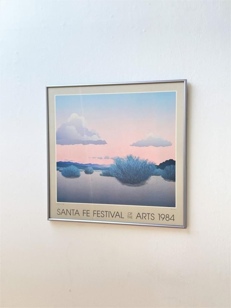 LARGE VINTAGE POSTER, 36x24 Inches, Fun Red Vintage