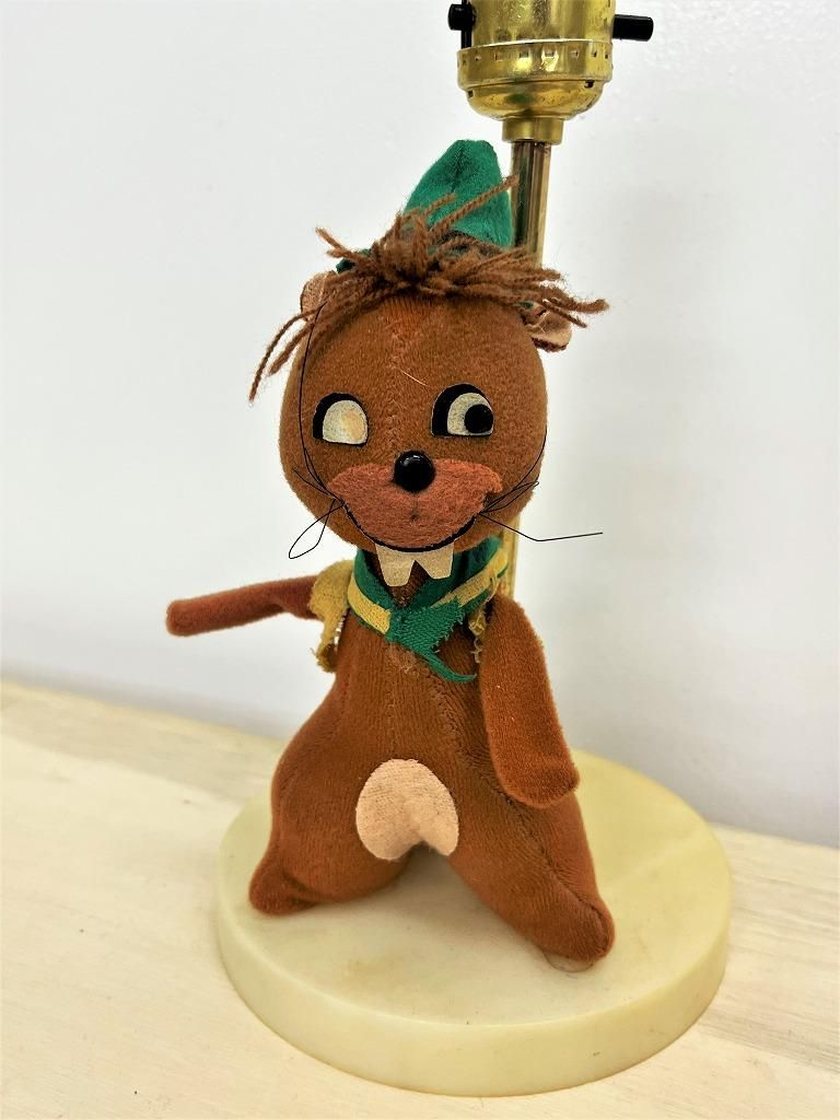 1960-70's ヴィンテージ アニマルモチーフ テーブルランプ