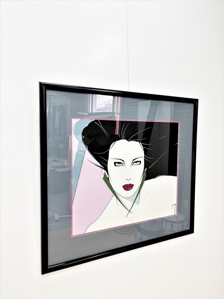 Patrick Nagel、パトリック・ナゲル、【Untitled 20】、希少な額装用 