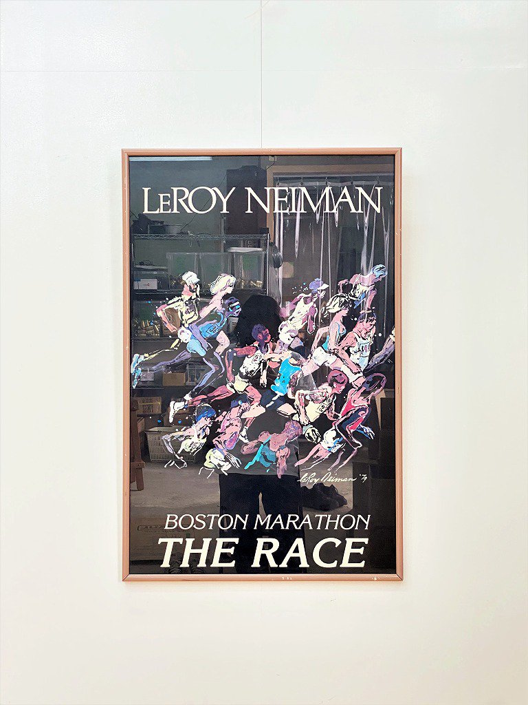 1970s ơ LeRoy Neiman The Race-The Boston Marathon  ݥ