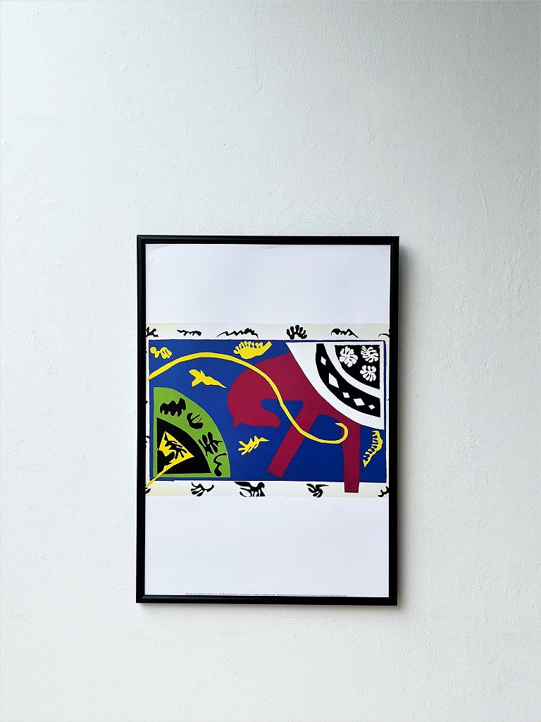 Henri Matisse ”The Horse,the equestrienne and the clown” 額入りポスター