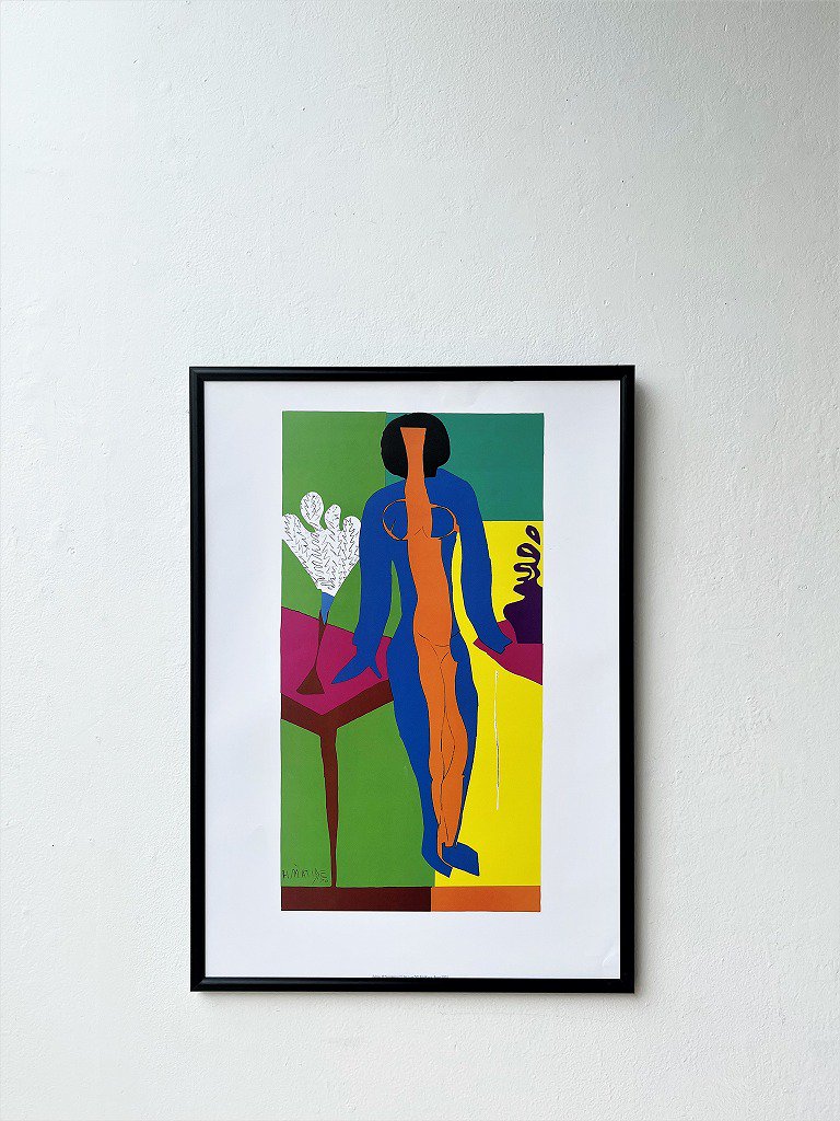 Henri Matisse ”Zulma” 額入りポスター