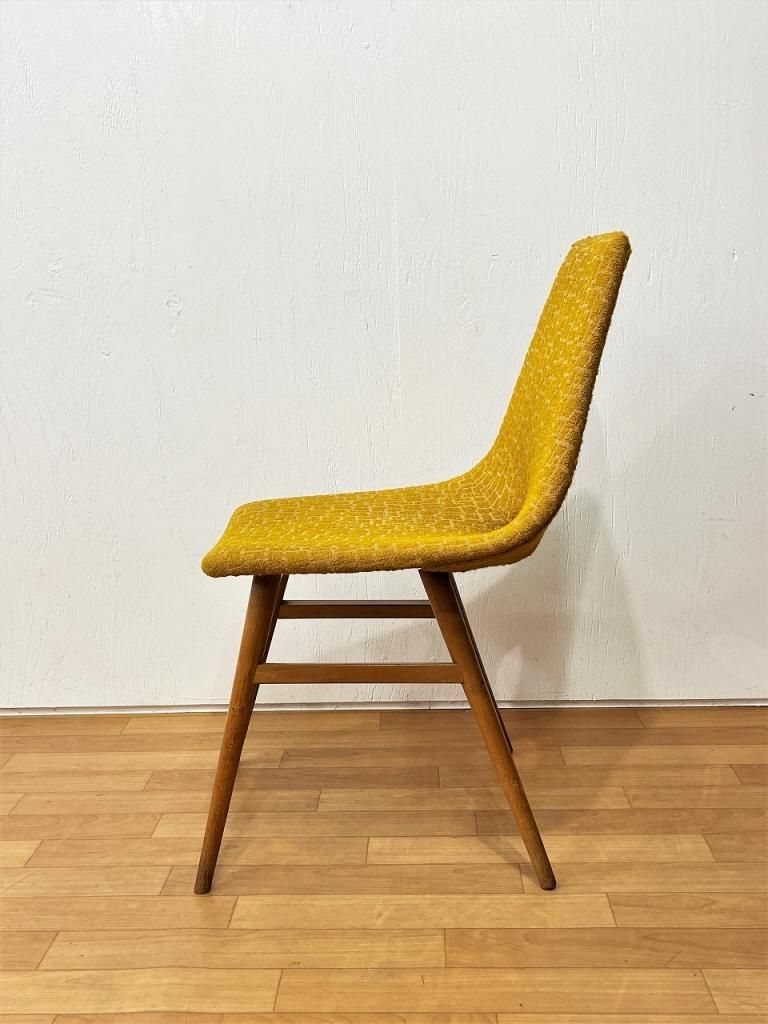 1960-70's ヴィンテージ ファブリック ダイニングチェア