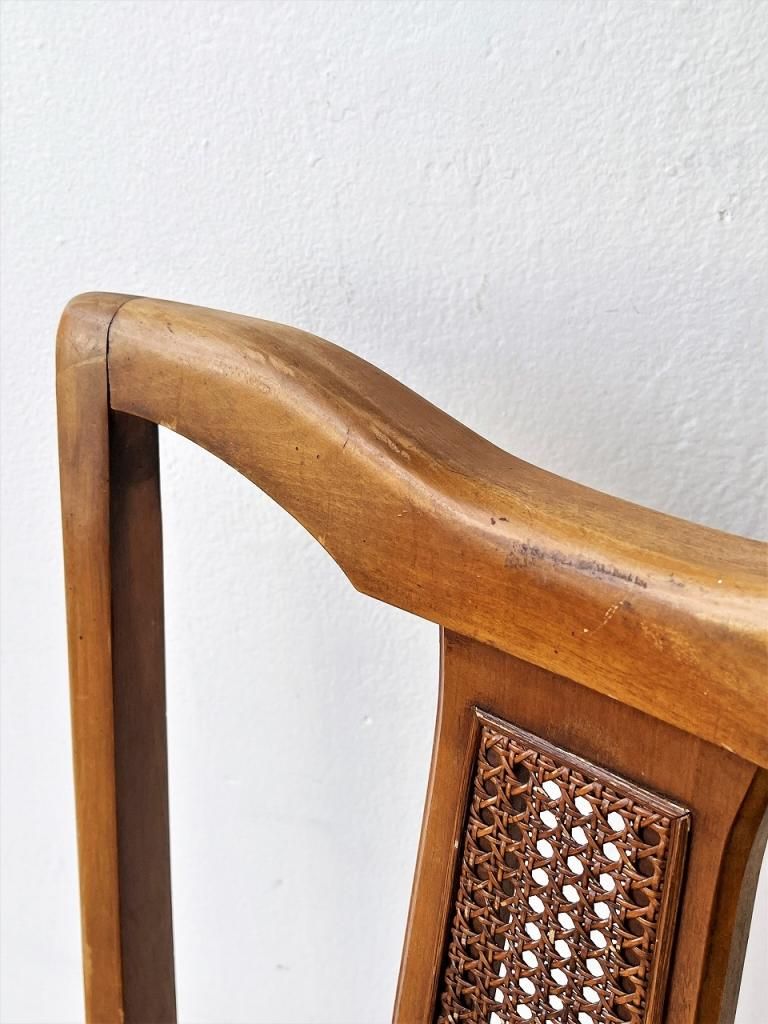 1960's BASSETT社製 ヴィンテージ レオパード ダイニングチェア