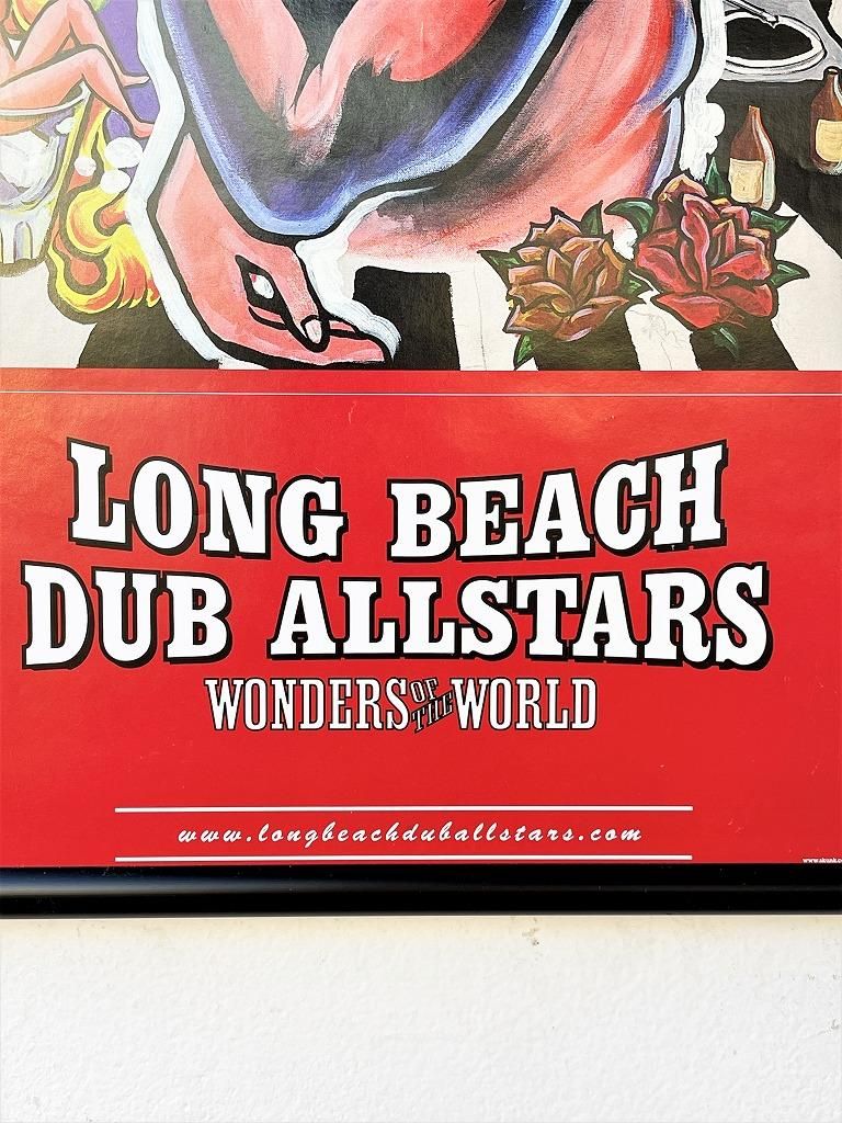 LONG BEACH DUB ALLSTARS” 額入りポスター - アンティーク