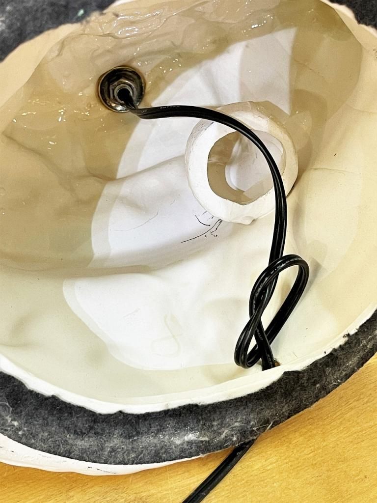 ■お勧め■【ノアの箱舟・陶磁器製ランプ】　ギフトに最適です！ 1970-80's Mexico製 ヴィンテージ ノアの箱舟モチーフ