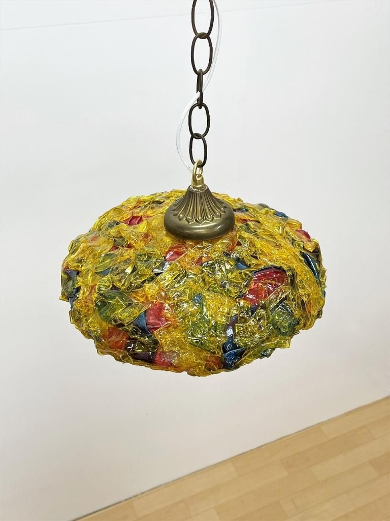 1960-70's ヴィンテージ スパゲティ ペンダントランプ - アンティーク