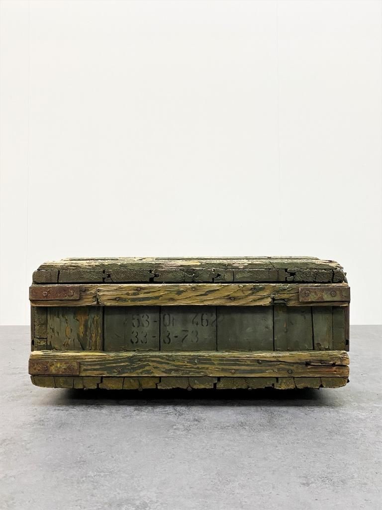 アンティーク　ボックス　弾薬箱 ヴィンテージ ミリタリー アモボックス / 弾薬箱① - アンティーク