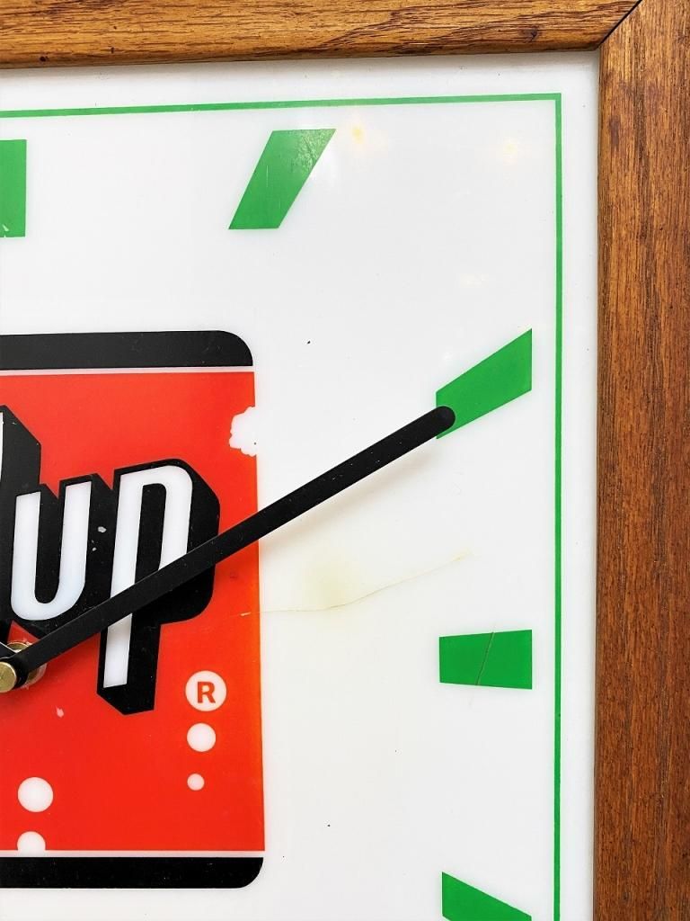 ヴィンテージ 7up ウォールクロック 50's ロカビリー