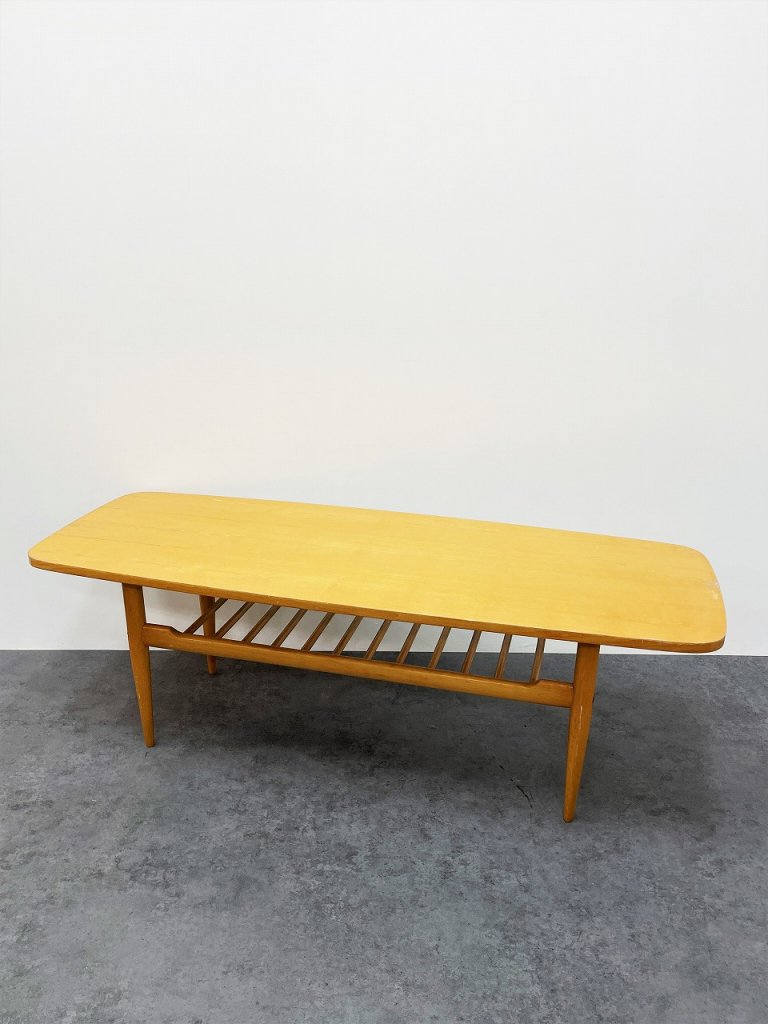 1960-70’s ヴィンテージ ハンガリー製 ウッドテーブル