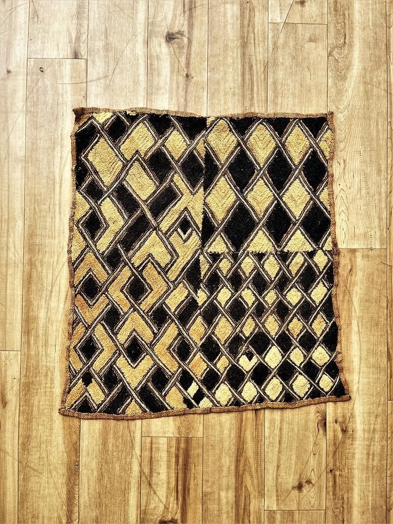 アフリカン ヴィンテージ ハンドメイド ”KUBA” ファブリック