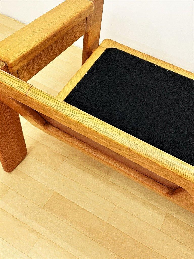 ヴィンテージ 3シーター レザー ソファ - アンティーク
