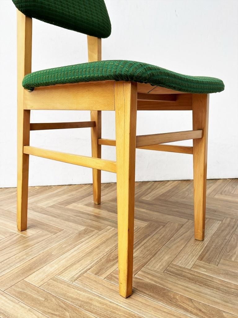 1960-70's ドイツ製 ヴィンテージ ファブリック ダイニングチェア - アンティーク、ビンテージのインテリア家具や雑貨、店舗什器の通販ならWANT  ANTIQUE LIFE STORE