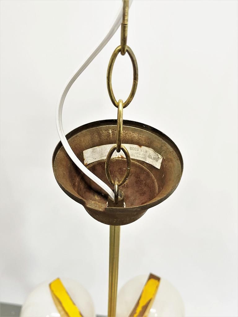 1960-70's ヴィンテージ 5灯 モダンシャンデリア - アンティーク