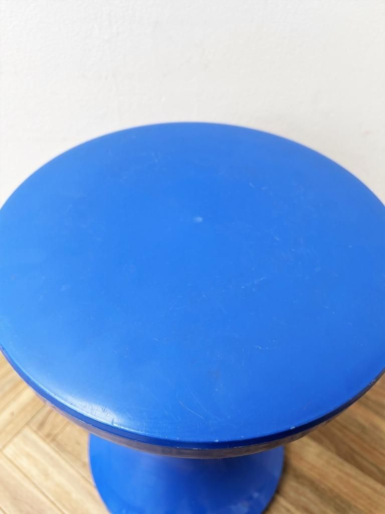 【非売品】レトロポップ スツール プラスチック 昭和レトロ イエロー 仁丹 非売品】レトロポップ スツール プラスチック 昭和レトロ