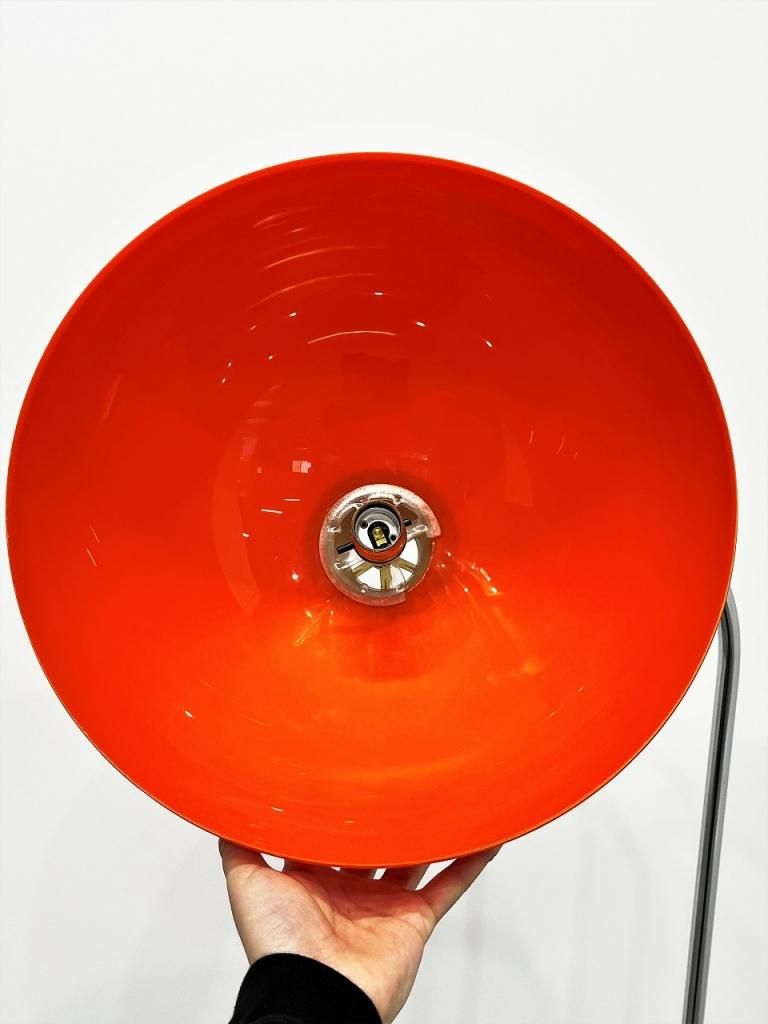 1960-70's ヴィンテージ プラスチックシェード フロアランプ