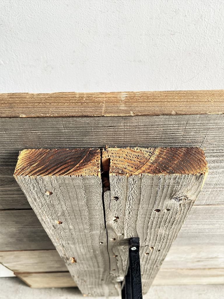 【リメイク】 ビンテージ ワークテーブル／ダイニングテーブル ヴィンテージ ミシン台リメイク ワークテーブル - アンティーク