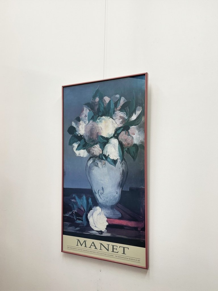 1970’s ヴィンテージ ”Manet” 額入り ポスター