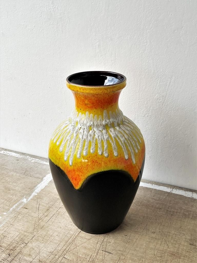 西ドイツ製 ヴィンテージ ”Fat Lava” by BAY KERAMIK Big size H39.5cm 