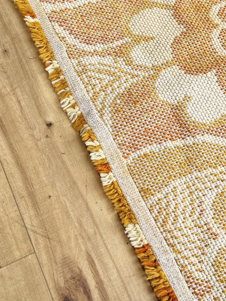 1960-70's ヴィンテージ シャギー ラグ(1850mm×690mm