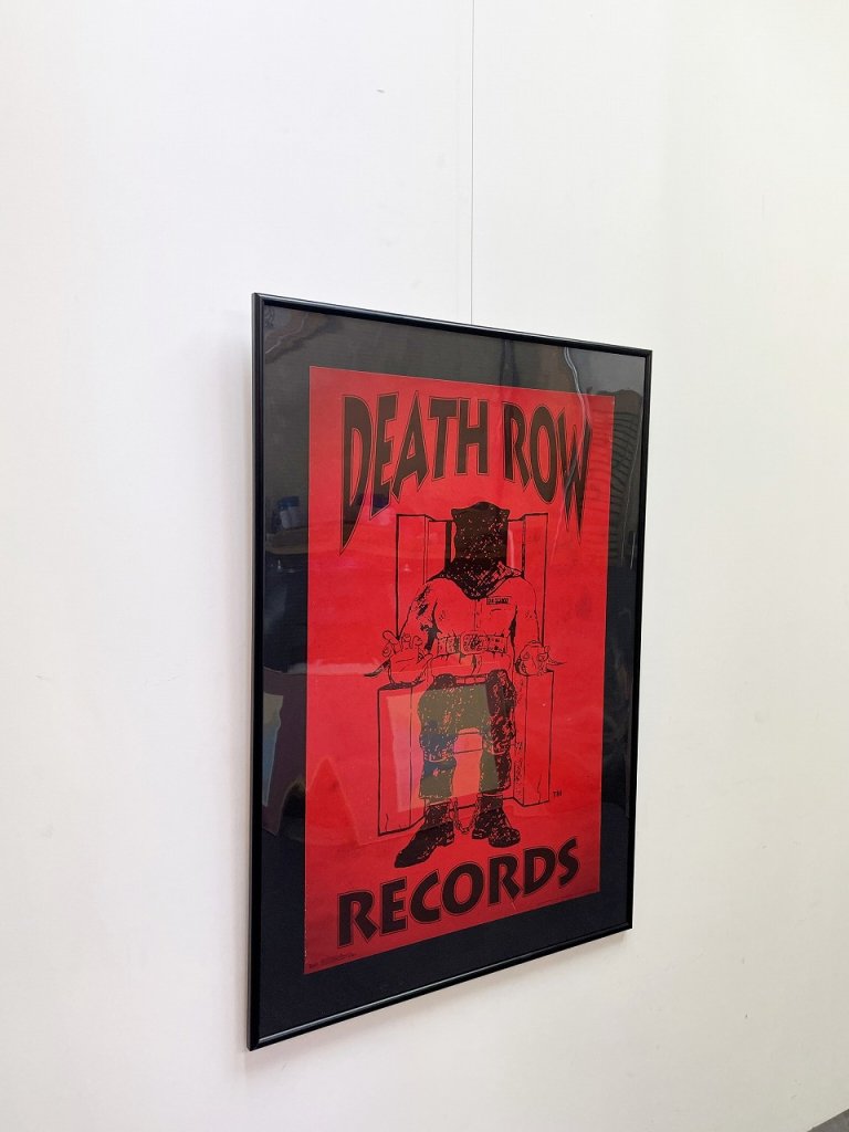 Death Row Records” 額入りポスター - アンティーク、ビンテージのインテリア家具や雑貨、店舗什器の通販ならWANT ANTIQUE  LIFE STORE