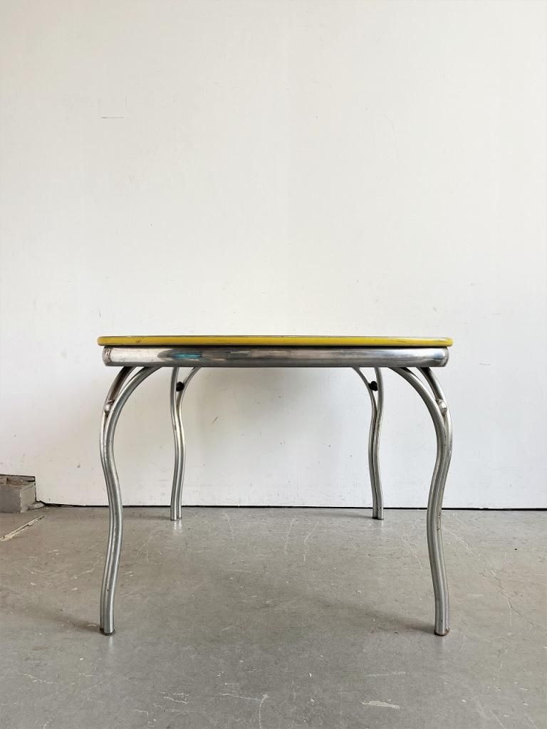 全国総量無料で 1950's ヴィンテージ ミッドセンチュリー ダイナーテーブル 西洋