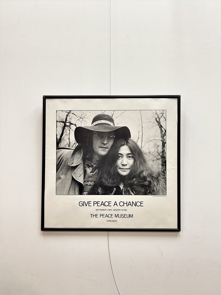 1980s Plastic Ono Band Give Peace a Chance ݥ