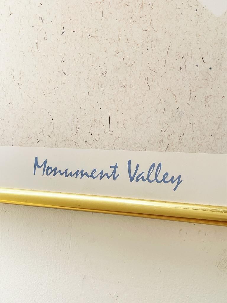 1980's ヴィンテージ Harold＆Larsen ”Monument Valley” 額入り