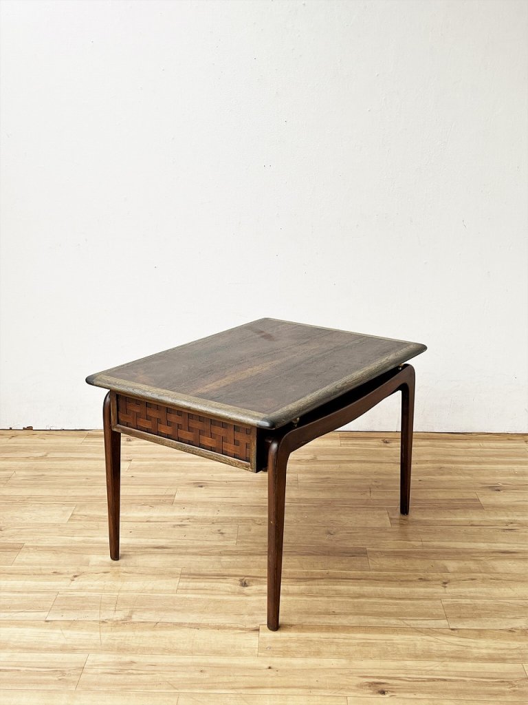 1960’s LANE社製 ヴィンテージ ウッド サイドテーブル