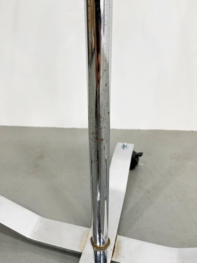 1950-60's ヴィンテージ ミッドセンチュリー クローム 3灯 フロア