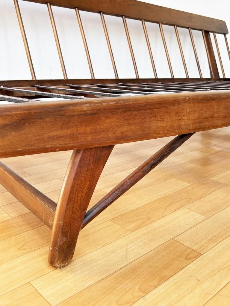 1960's ヴィンテージ ファブリック 3シーターソファ