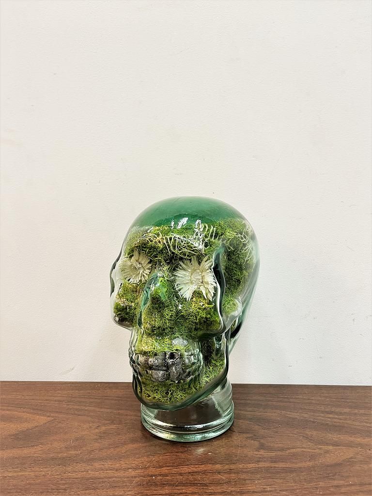 idea of a jokeコラボ リメイク ガラス スカル ヘッドトルソー idea of a jokeコラボ リメイク ガラス スカル ヘッドトルソー