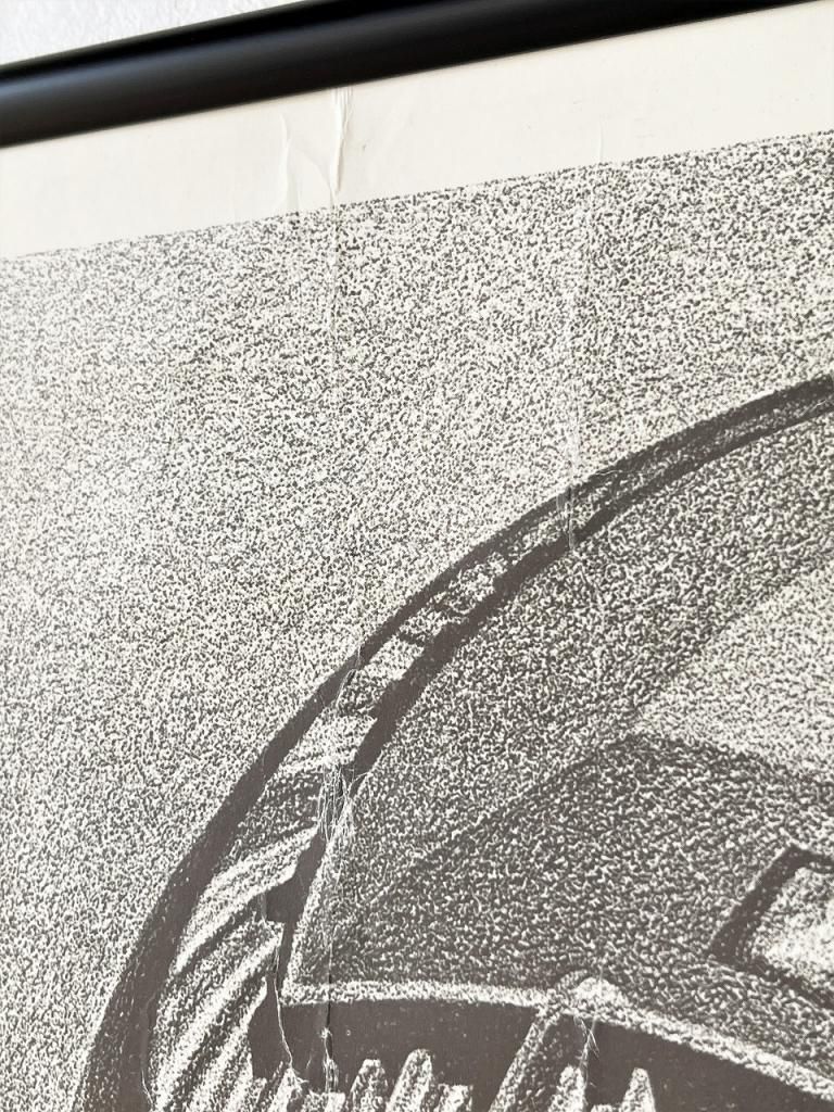 ヴィンテージ M.C. Escher ”Hand with reflecting sphere” 額入り