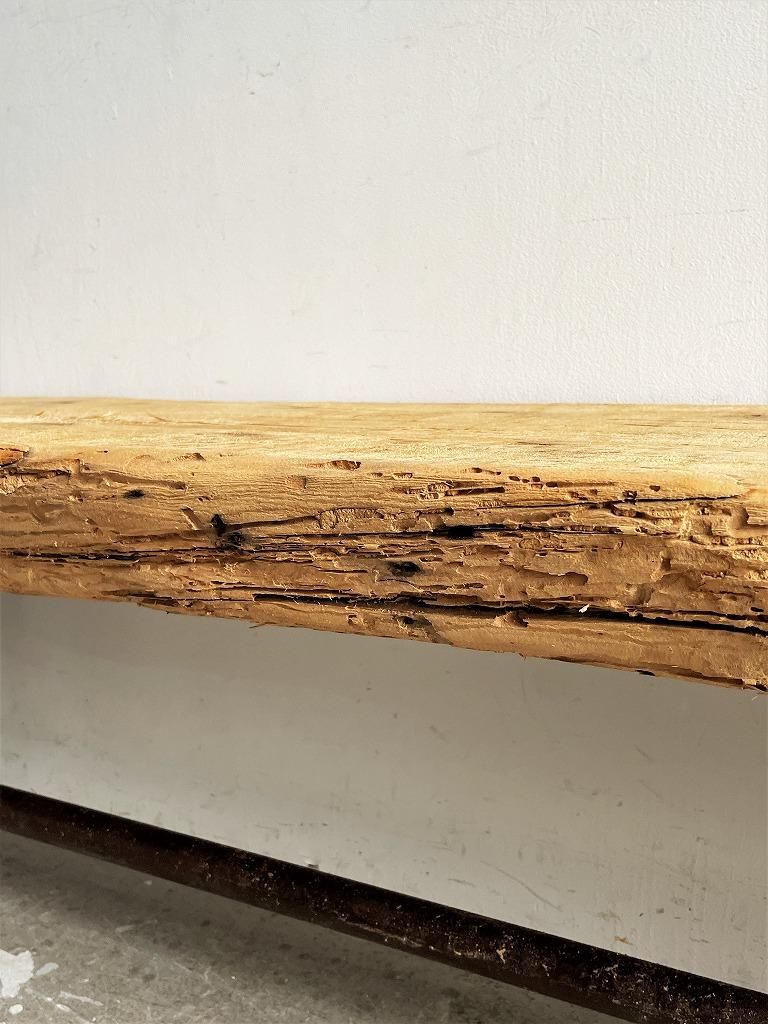 希少！パティ&ジミー ミニベンチ ヴィンテージ プリミティブ ウッド ベンチ - アンティーク、ビンテージ