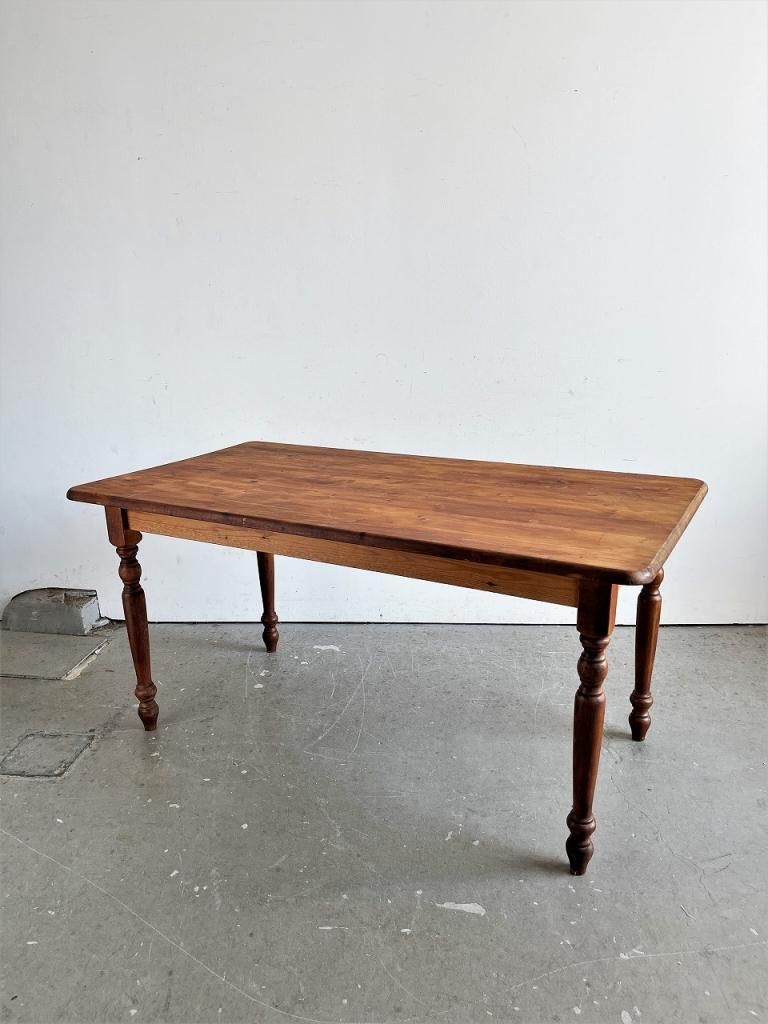 ヴィンテージ ウッド ダイニング/ワークテーブル - アンティーク