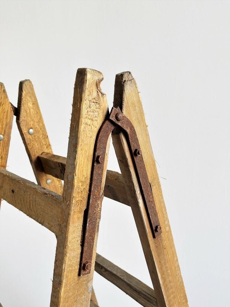 ヴィンテージ ウッド ラダー / はしご - アンティーク、ビンテージの