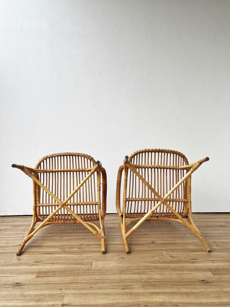 安心の定価販売 ヴィンテージ Rattan ラタンチェア コロニーチェア ...